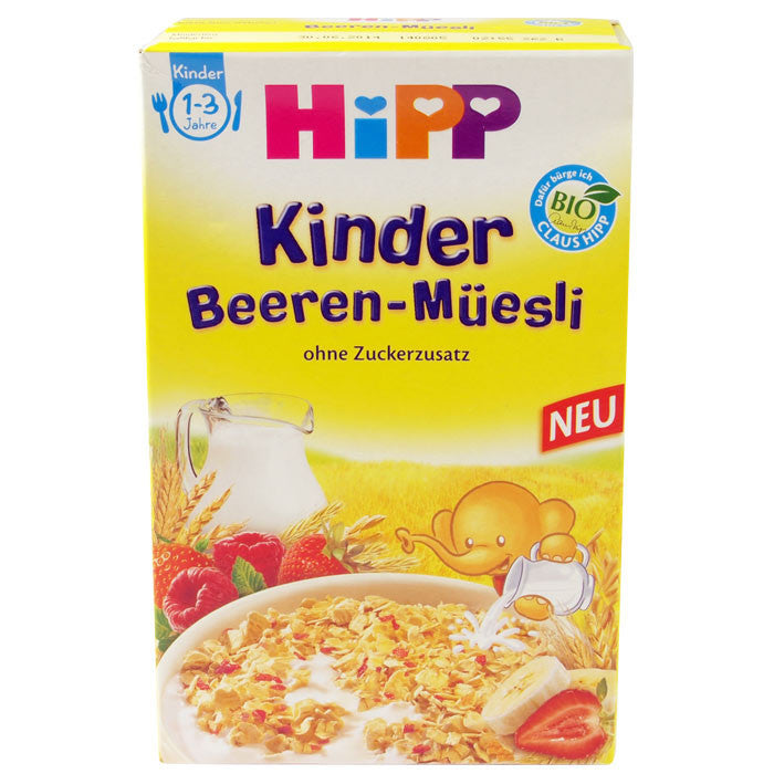 喜宝儿童浆果燕麦片 1-3岁 200g - 200g Hipp Kinder Beeren-Muesli