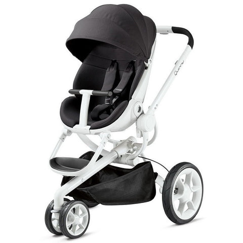 Quinny Moodd高景观婴儿推车黑白色 -  Quinny Moodd Kinderwagen Black Ivory