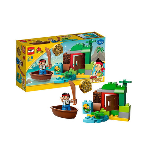 乐高得宝系列积木10512迪士尼杰克和梦幻之国海盗寻宝 - LEGO DUPLO 10512 Disney Jake und die Nimmerland Piraten™ Jakes Schatzsuche
