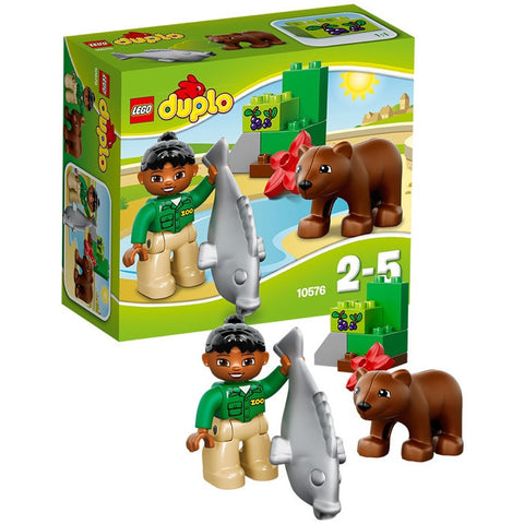 乐高得宝系列积木10576动物园饲养员 - LEGO DUPLO 10576 Zoofütterung