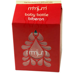 咪咪聚迷透明/红色奶瓶 240ml - Mimijumi Baby-Trinkflasche 240ml Transparent/Rot