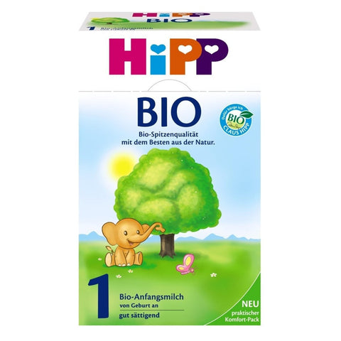 喜宝有机系列新生儿奶粉1段 600g - Hipp Bio-Anfangsmilich 1 600g