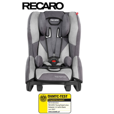 瑞凯威Young Expert Plus儿童汽车安全座椅灰色- Recaro Kindersitz Young Expert Plus shadow