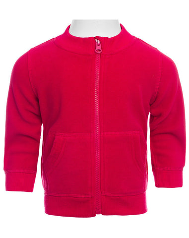 name it 粉红色无风帽合成羊毛夹克瓦米拉（VAMILLA） - Fleece-Jacke VAMILLA ohne Kapuze in pink