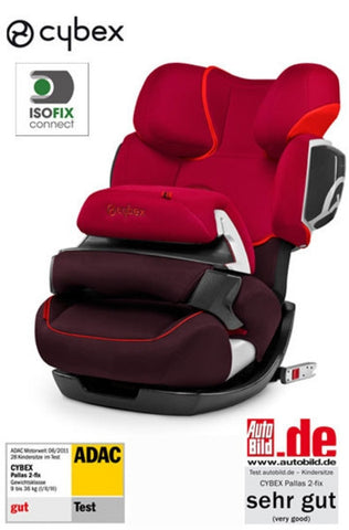 【包邮价】Cybex Pallas 2 Fix - Strawberry - Dark Red 深红色 2014年新款