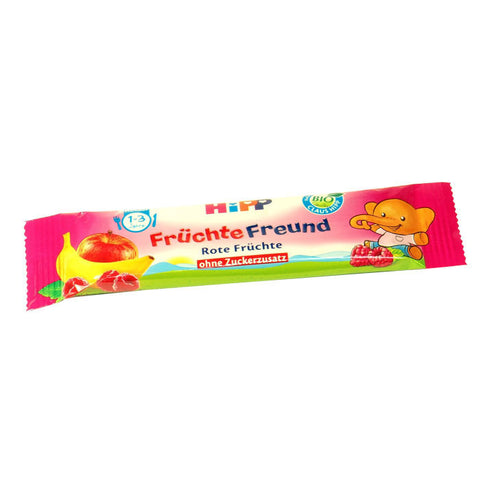 喜宝红色有机水果谷物条25g 1-3岁 25只装 - 25er Pack 25g Hipp Früchte-Freund Rote Früchte