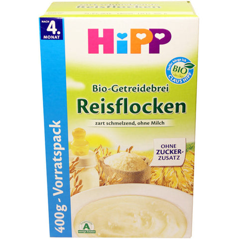 喜宝有机纯大米米粉 4个月以上 400g - 400g Hipp Bio Getreideberei Reisflocken