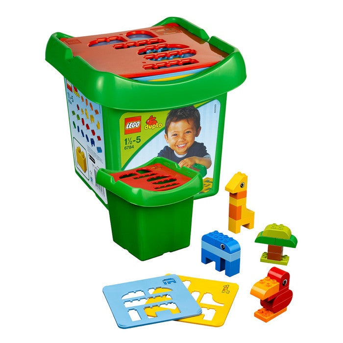 乐高得宝系列积木6784形状辨别桶- LEGO DUPLO 6784 Formensortier-Eimer