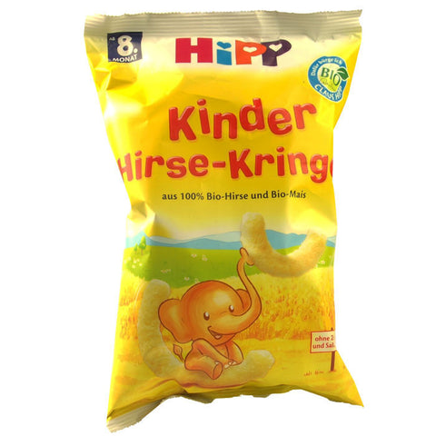 喜宝儿童黍米圈 8个月以上 五包装 每包30g - 5er Pack 30g Kinder Hirse-Kringel
