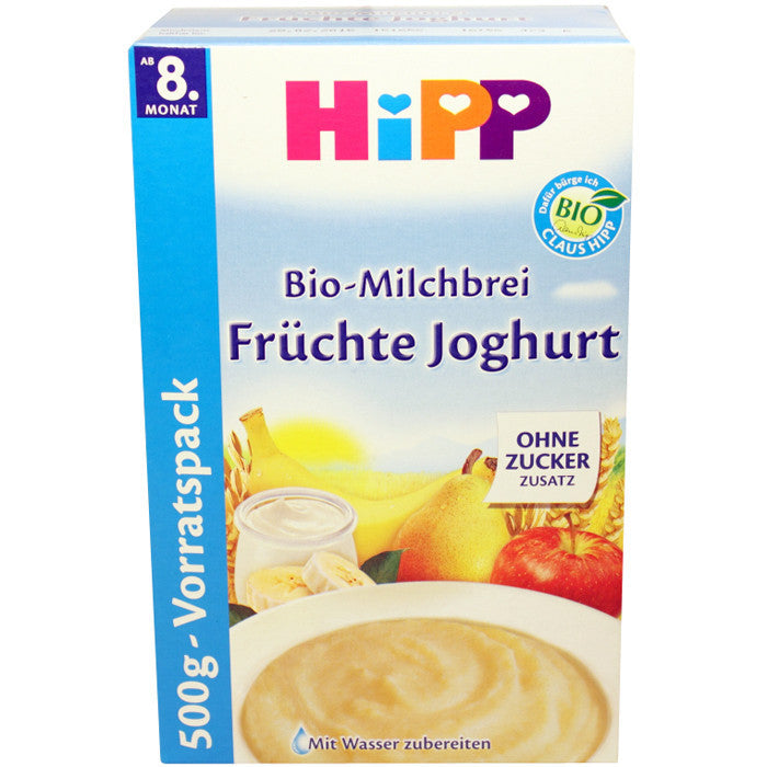 喜宝有机水果酸奶奶糊 8个月以上 500g - 500g Hipp Bio-Milchbrei Früchte Joghurt