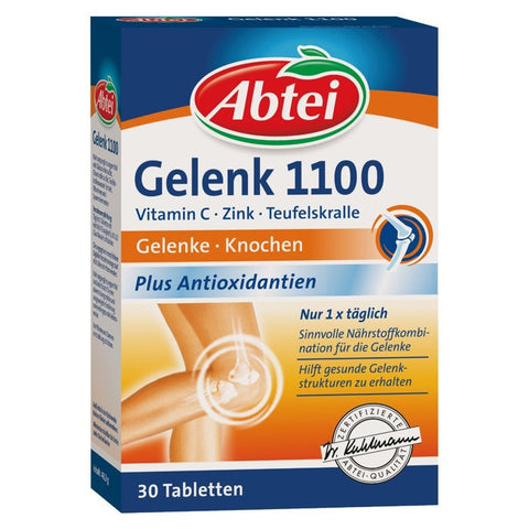 Abtei关节骨胶原片1100 30粒 - Abtei Gelenke 1100 30 Tabletten