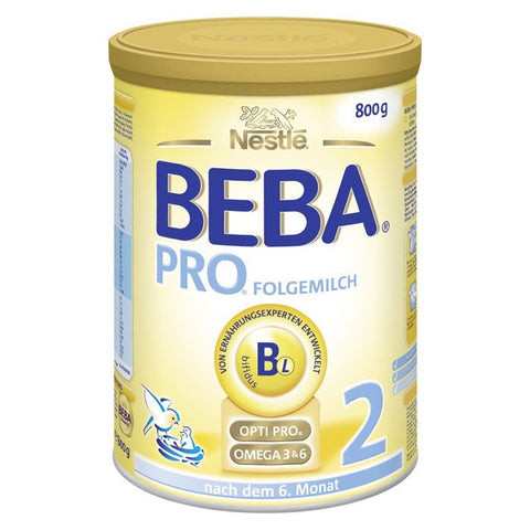 雀巢贝巴婴儿配方奶粉2段800g – Nestle BEBA Pro 2 800g