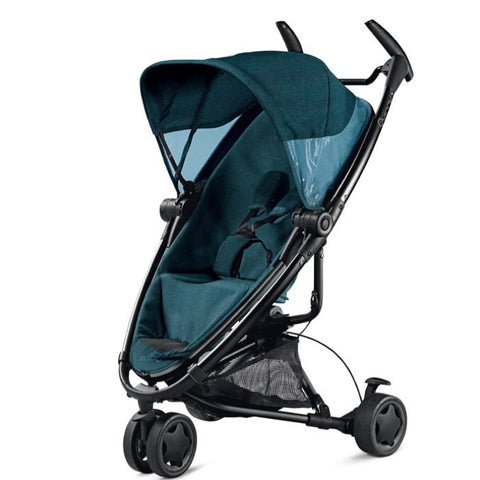 Quinny Zapp Xtra 2可折叠婴儿推车深蓝色 - Quinny Zapp Xtra 2 Kinderwagen Blue Denim