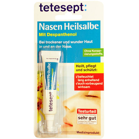 Tetesept 缓解鼻塞滴鼻软膏5克 - Tetesept Nasen Heilsalbe 5g