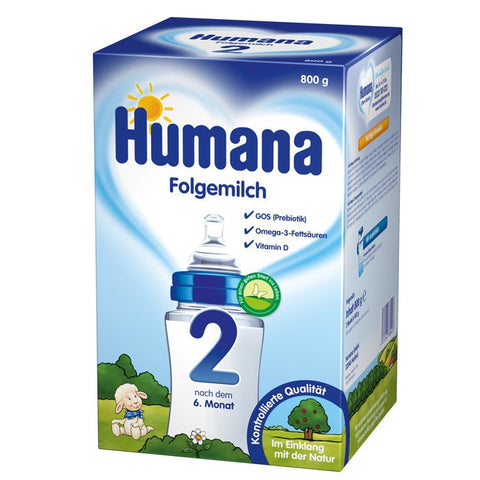 瑚玛娜婴幼儿配方奶粉2段 6个月以上 800g - HUMANA Folgemilch 2 800g