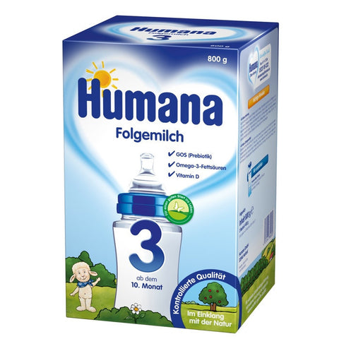 瑚玛娜婴幼儿配方奶粉3段 10个月以上 800g - HUMANA Folgemilch 3 800g