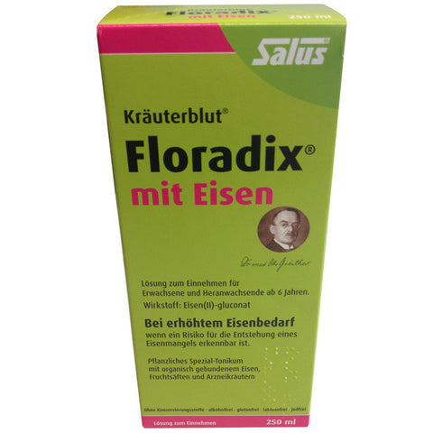 铁元补铁滋补液 250ml - Floradix mit Eisen 250ml