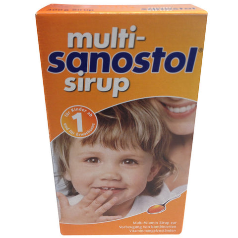 Sanostol儿童复合维生素糖浆 1岁以上 300ml - Sanostol Multi Sirup 300ml