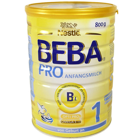 雀巢贝巴婴儿配方奶粉1段800g - Nestle BEBA Pro 1 800g