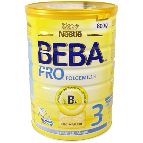 雀巢贝巴婴儿配方奶粉3段800g – Nestle BEBA Pro 3 800g