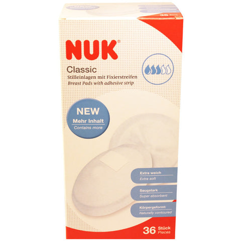 NUK防溢乳垫 经典型 36片装 - Nuk Stilleinlagen Classic 36 Stück