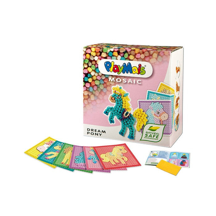 PlayMais玉米创意黏土 梦幻小马套装 - PlayMais MOSAIC DREAM PONY in bunt