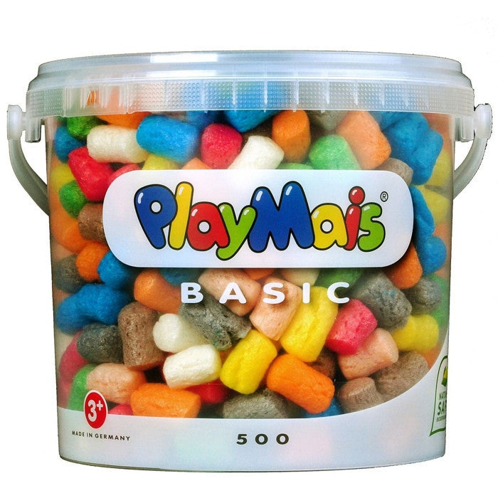 PlayMais玉米创意黏土 基本款500块 - PlayMais Basic 500 Teile-Eimer