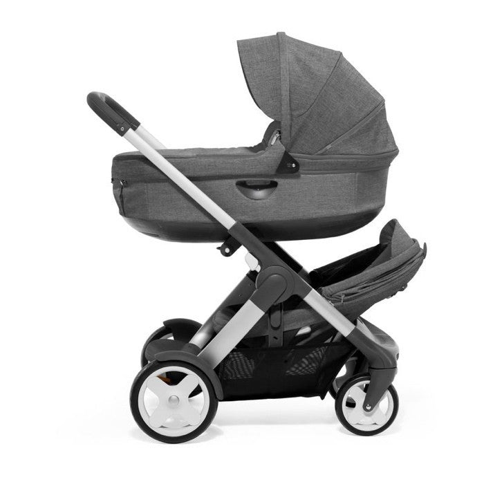 stokke 婴儿车 Stokke Crusi 高景观婴儿手推车黑色牛仔- Stokke Crusi black melange – testshop