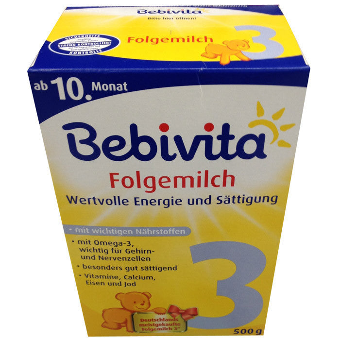 贝唯他婴幼儿奶粉3段 10个月以上 500g - Bebivita 3 Folgemilch 500g