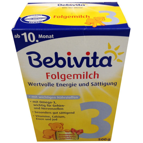 贝唯他婴幼儿奶粉3段 10个月以上 500g - Bebivita 3 Folgemilch 500g
