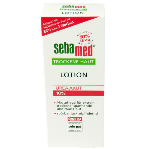 施巴UREA即效润肤露 200ml - 200ml Sebamed Trockene Haut Lotion Urea Akut 10%