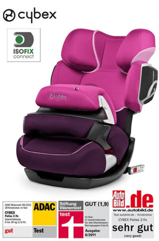 【包邮价】Cybex Pallas 2 Fix Lollipop - Purple 粉紫色 2014年新款